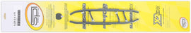 SP1 Ripper Four75 Carbides S-D S/M ski runners with durable carbide tips, designed for enhanced performance on snow.
