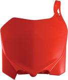Acerbis - Front Number Plate Red - 21418-50227