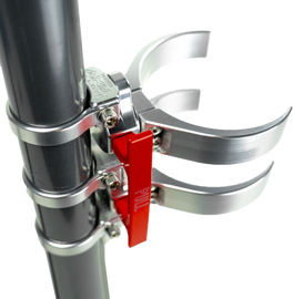 Quick Release Fire Mount For 5lb Amerex  Silver