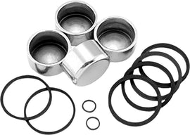 Cycle Pro caliper rebuild kit with pistons for front and rear brakes, suitable for Bt and Xl models.