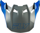 Fly Racing - Formula Cc Glide Visor Blue/Light Grey/Grey Yl/Sm - 73-4354VS
