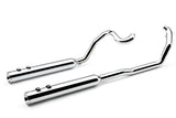 True Dual Headpipes Chrome Flh/Flt 95-06