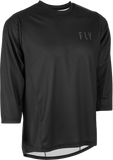 Fly Racing Ripa 3/4 Sleeve Jersey Black Md 352-8090M