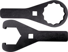 Load image into Gallery viewer, Motion Pro axle wrench set with 45.5mm and 56mm tools for motorcycle and vehicle axle removal, durable metal construction.