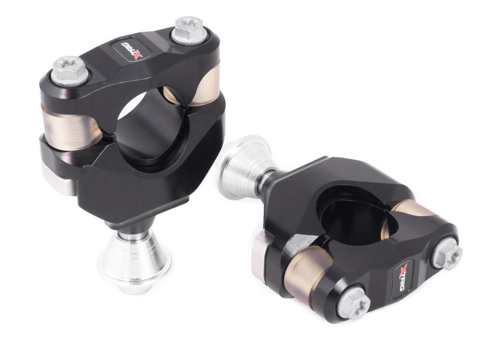 XTRIG OEM 28mm handlebar for KTM and Husky motorcycles, showing the sturdy black handlebars with mounting points.