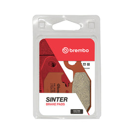Brembo Prime SD brake pads, sintered brake pads for high-performance braking, shown in a close-up image.