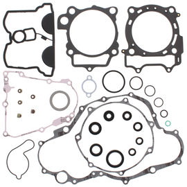 Vertex Complete Gasket Set with Oil Seals, featuring a variety of gaskets and seals for engine repair and maintenance.