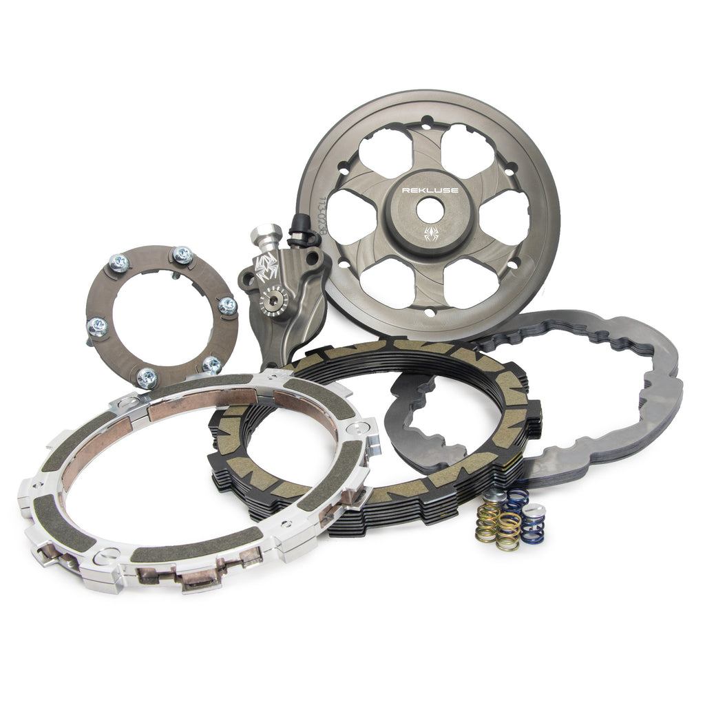 Rekluse Radius X Clutch for Husqvarna motorcycles, featuring a durable clutch assembly with advanced DDS technology.