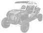 Cab Asylum Cage W/V Intrusion Matte White Pearl