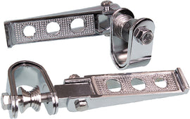 Fire Power Holey Footpegs 56-2250 for motorcycle foot controls, featuring durable metal construction with a textured grip surface.