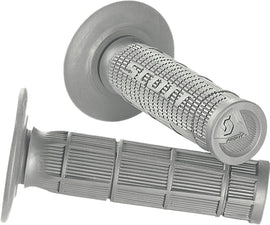 Radial Half Waffle Grips Grey 7/8