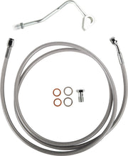 Load image into Gallery viewer, Goodridge Premium ABS brake line kit with four stainless steel braided hoses for all FLH FLT Exc Fltrx/S 14-Up motorcycles