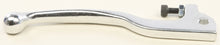 Load image into Gallery viewer, Silver Fire Power brake lever for Yamaha YZ250 motorcycle, shown installed with mounting details and ergonomic design.