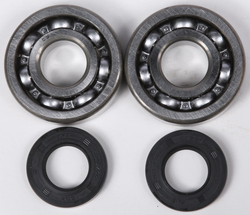 ProX Racing Parts engine crankshaft bearing and seal kit for KTM motorcycles, including bearings and seals in a compact set.