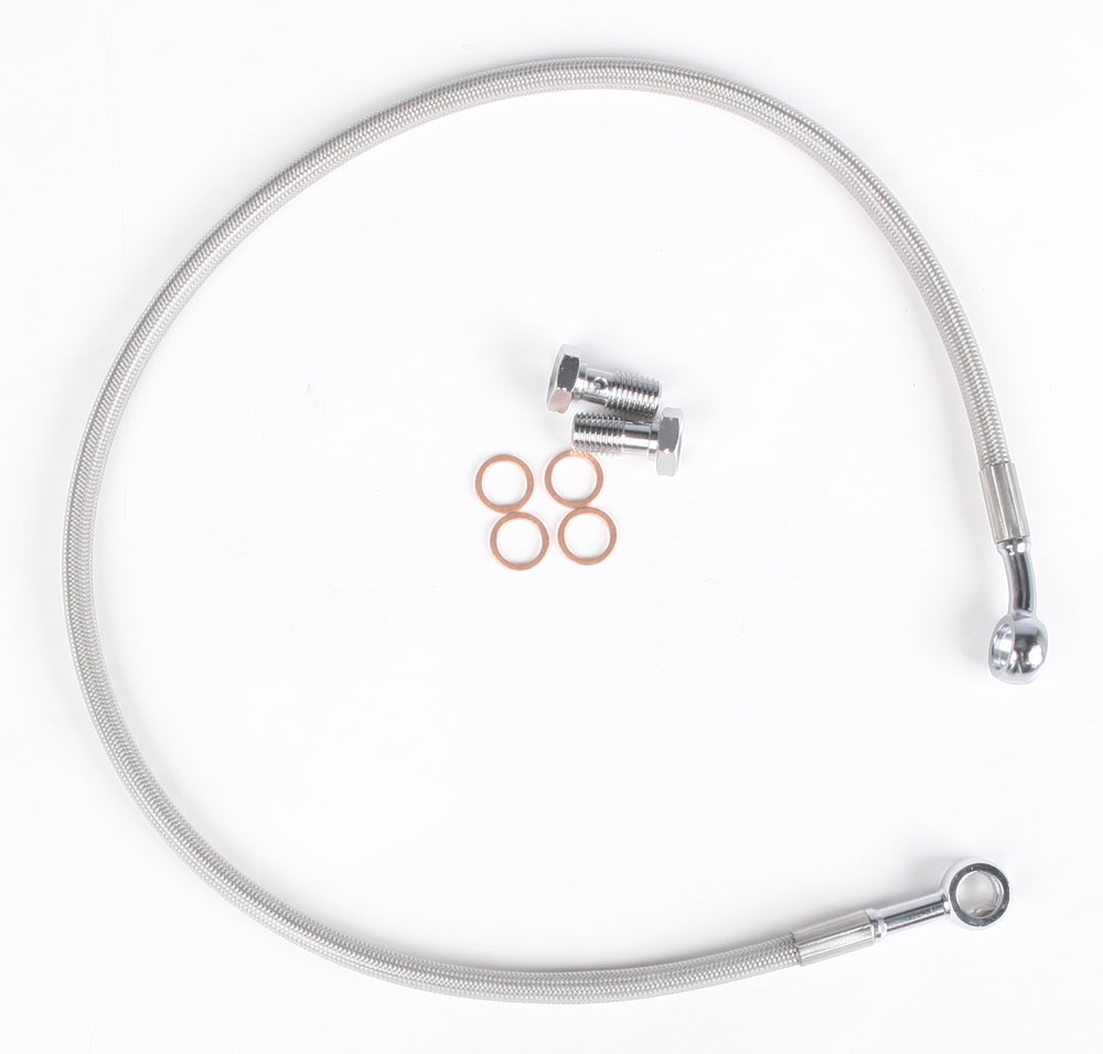 Streamline rear brake line for Yamaha Std 170-1230 motorcycle, showing the metal brake hose and fittings.