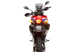Yoshimura Fender Eliminator Kit for Honda motorcycles, sleek body design, black finish, with mounting hardware visible.