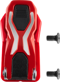 Gaerne SG22 buckle kit in red with metal buckle and strap details for motorcycle or sports footwear.