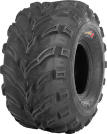 GBC Tire Dirt Devil X/T rear 26x12-12 bias tire with rugged tread for off-road vehicles, labeled LR520lbs, shown in close-up.