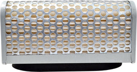 Emgo air filter model 78-9428, automotive air filter with a rectangular paper element and plastic frame for engine protection.