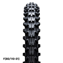 Load image into Gallery viewer, IRC Tire M5b Evo front tire 80/100-21 51M bias for motocross, shown in the image with tread pattern and sidewall detail.