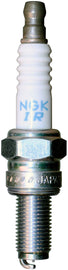 NGK Spark Plug #90982/04 2-MR7BI-8, close-up showing the metal terminal and ceramic insulator for engine performance.