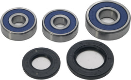 All Balls Wheel Bearing Kit 22-51546 drive drive with multiple bearings and components displayed in the image.