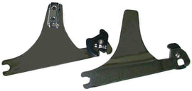 HardDrive Chrome detachable side plates for Softail 1984-1999, compatible with most models, showing polished chrome finish and mounting hardware.