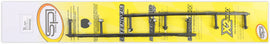 SP1 Defender Wearbar for C&A Pro 160-72291 snowmobile skis, showing durable carbide runners with branding and mounting details.