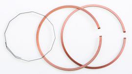 ProX Racing Parts piston rings for Pro X pistons, showing close-up of the piston rings installed on the piston.