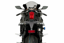 Charger l'image dans la galerie, Black Fender Eliminator Kit by PUIG for Yamaha motorcycle, showing sleek body removal and clean tail section.