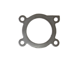 SP1 exhaust gasket for AC models, showing a close-up of the gasket with sealing edges and metal core design.