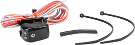 HardDrive left turn signal light with black and white letters, replaces OEM 71598-96 and 820-50876, electrical component.