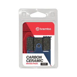 Brembo Prime Organic brake pads for OEM vehicles, showing the organic brake pad set with Brembo branding and packaging.
