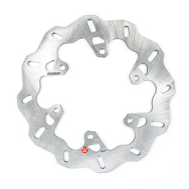 Rear Braking Racing Rotor by Braking, model 32-7530, showing a close-up of the high-performance metal brake rotor.