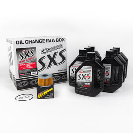 Maxima SXS Oil Quick Change Kit with 10w40 oil and oil filter for Honda Talon 78-90140, featuring a durable oil filter.