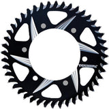 VORTEX - Rear Cat5 Sprocket Aluminum 43t-525 Blk Kaw/Suz/Yam - 3-435CZK43