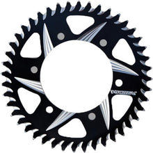 Load image into Gallery viewer, VORTEX rear street sprocket, 41-tooth aluminum 530 chain, black finish for Kawasaki motorcycle, model 3-427ZK41.