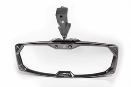 SEIZMIK Halo-Ra mirror with bezel for Can Am vehicles, featuring a sleek design and durable construction.