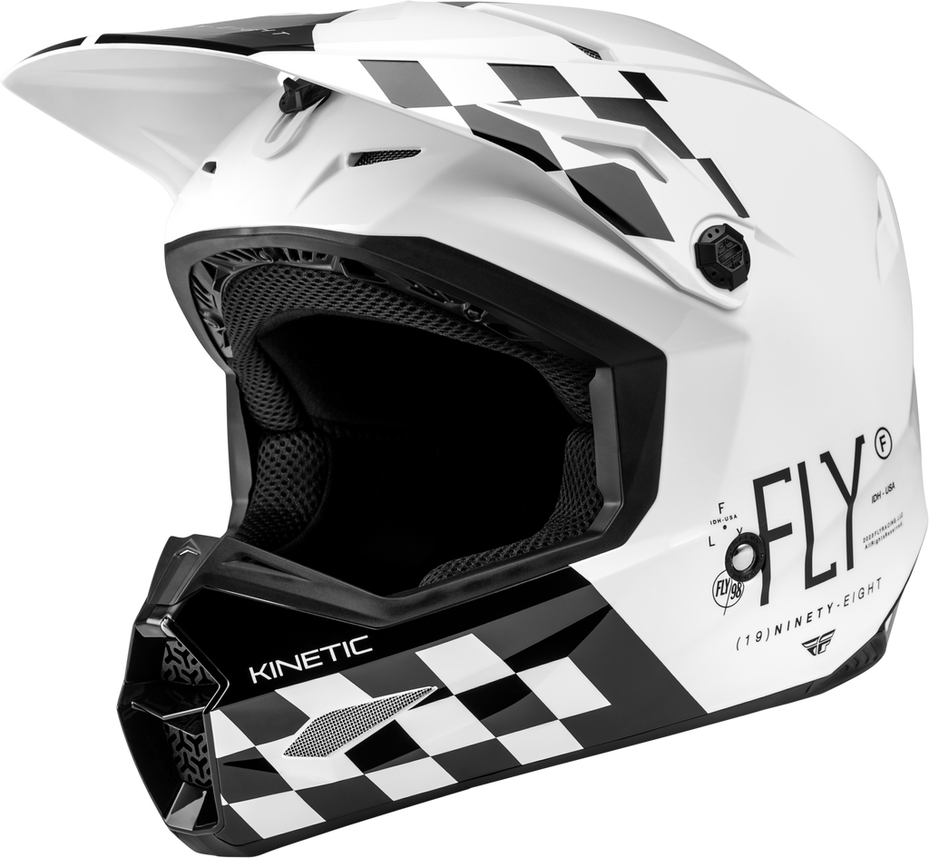 Kinetic Lite Rival Helmet Gloss White/Black Xs
