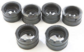 K&L Carburetor Boot and Holder for intake, fuel system; black rubber part with mounting points and hose connections.