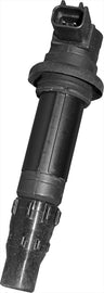 Fire Power ignition coil for electrical systems, shown in close-up with mounting and electrical connectors visible.