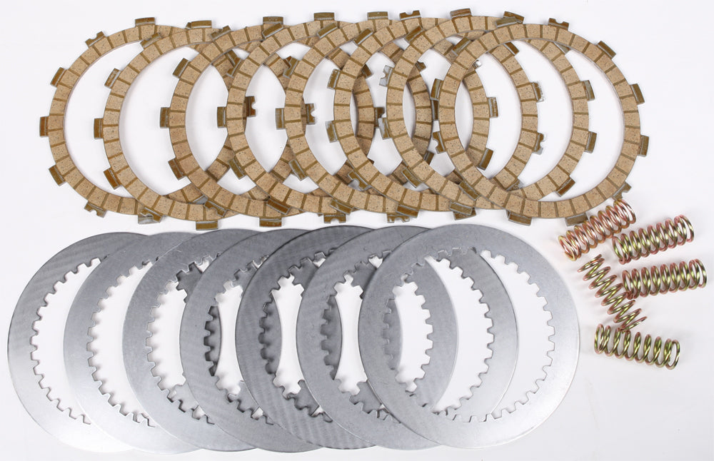 ProX Racing Parts complete clutch plate set for Kawasaki models, featuring high-quality clutch plates for optimal performance.