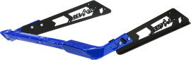 Pro Armor Nxt Lvl rear bumper in black and blue for off-road vehicles, showcasing durable construction and sleek design.