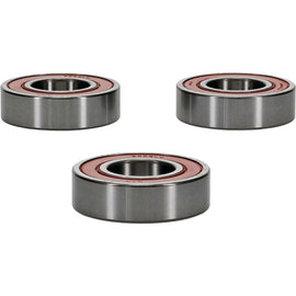 Pivot Works premium drive wheel bearing kit 22-51348P with multiple bearings and seals for motorcycle wheel maintenance.