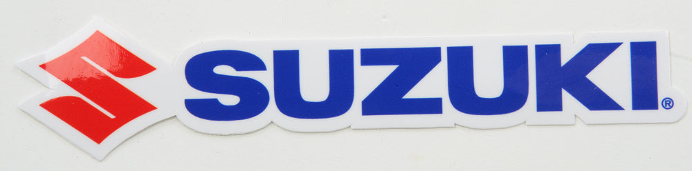 DCOR 6-inch Suzuki decal sheet with various graphic decals on white background for vehicle customization.