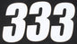 DCOR Number 3 White 6-inch uncategorized product with three pieces, featuring a clean white finish and durable design.