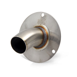 Pro Circuit stainless quiet insert for 4-inch exhaust, replacement part 794-9024, shown installed in exhaust system.