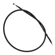 Load image into Gallery viewer, All Balls clutch cable 24-52128 with hydraulic control lines, showing the black cable and fittings against a plain background.