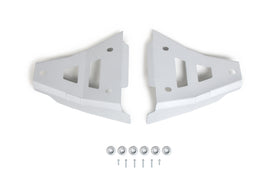 RIVAL POWERSPORTS USA Off Road front A-arm guards in alloy for enhanced protection, shown on a vehicle.