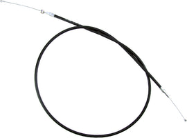 Motion Pro Black Vinyl Clutch Terminator LW cable for hydraulic control lines, shown with protective black vinyl coating.